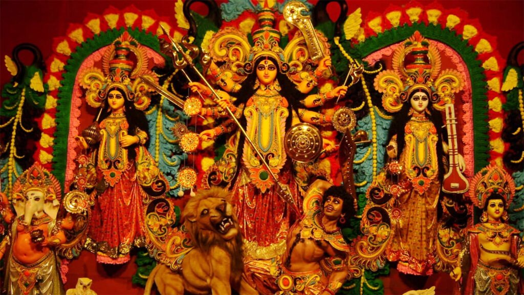 শারদীয় দুর্গোৎসবের আজ মহাসপ্তমী 10 2 27